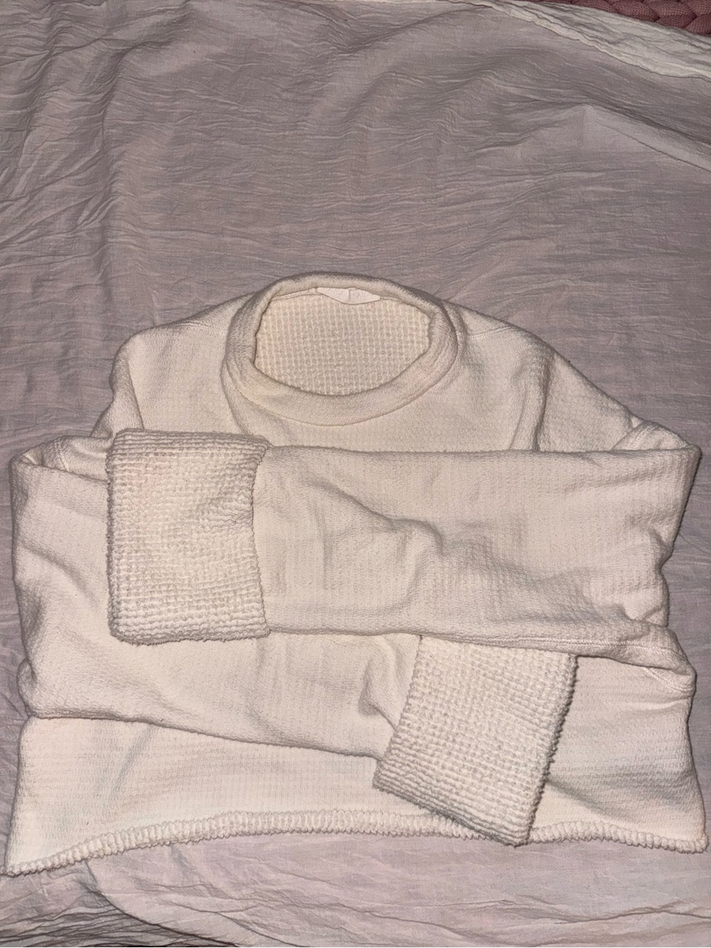 Kanako Sakai Cream Crewneck Sweater